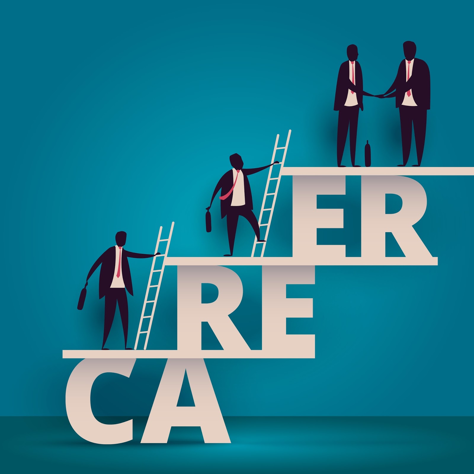 professionals smiling